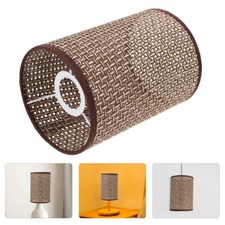 Living Room Lamp Shades Rattan Lampshades Table Rustic Replacement