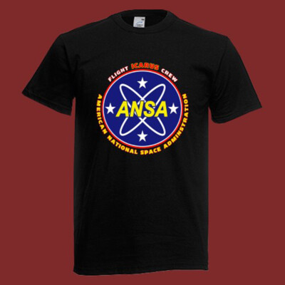 ANSA Icarus Crew Planet of The Apes Men's Black Size S-5XL