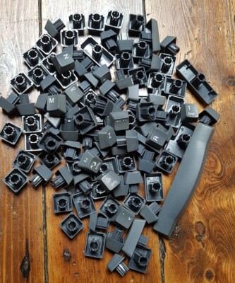 Tastatur Tasten Restposten Kunst Handwerk Projekte Kunststoff 