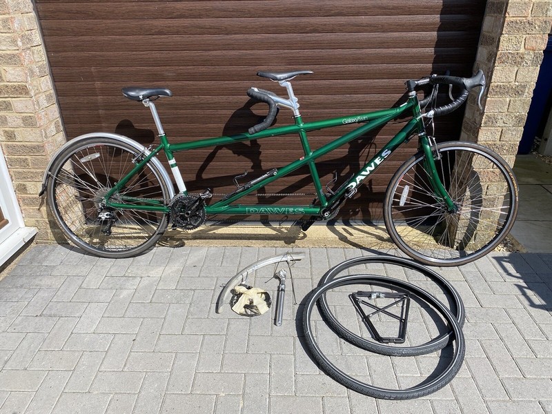 Dawes Galaxy Twin 21” Front & 17” Rear Touring Tandem