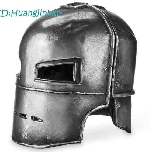 1/1 Scale Iron Man MK1 Helmet Prop Cosplay Model Full Metal HCMY Wearabke Statue - Picture 10 of 12