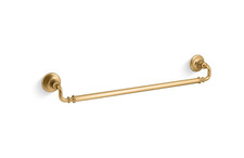 Kohler K-72568-2MB Artifacts 24'' Bathroom Towel Bar, Brushed Moderne Brass