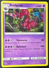 SCOLIPEDE 58/147 Rara in Italiano POKEMON Ombre Infuocate