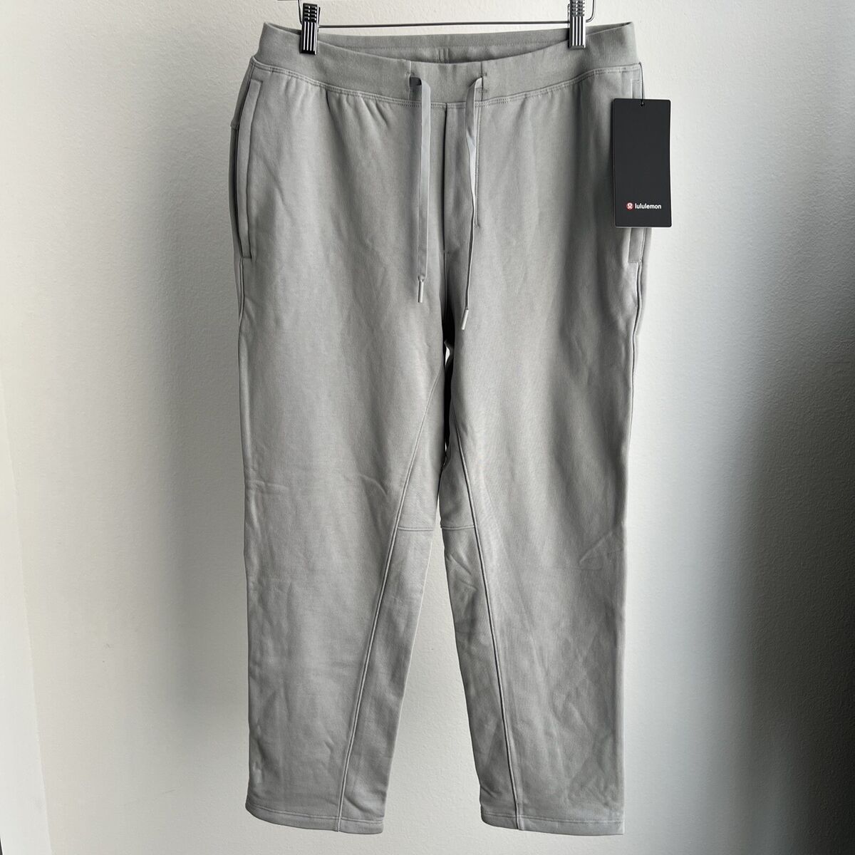Lululemon Relaxed Fit French Terry Jogger NWT Sizes S M L XL SEAL Gray  Cropped