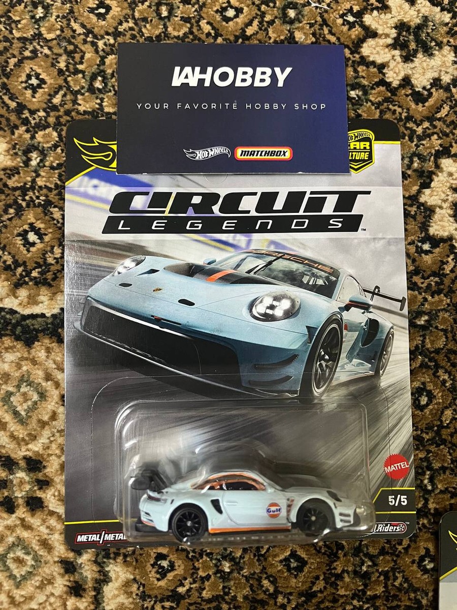 Hot Wheels – Porsche 911 GT3 R – Car Culture Circuit Legend – échelle 1/64 – Modèle Premium Pour Collectionneurs Et Enfants Dès 3 Ans – HRV72