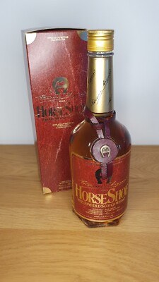 Etienne Aigner Horse Shoe Scotch Whiskey 43 % Vol. Flasche mit OVP, Rarität!