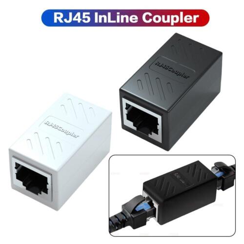 RJ45 Inline Coupler Cat7 Cat6 Cat5e Ethernet LAN Network Cable Adapter - Bild 1 von 12