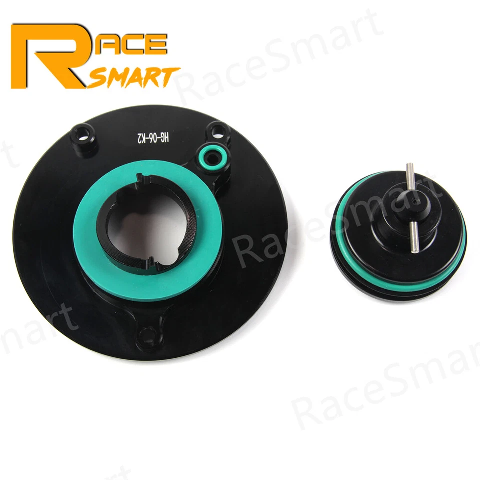 Tampa do tanque de gasolina combustível sem chave para Kawasaki ZZR1200 2002-2005 ZZR600 2005-2009 - Imagem 2 de 4