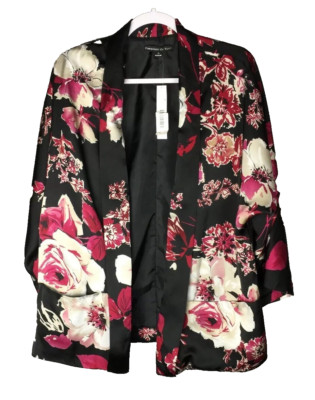 Preston & York Women's Olivia Jacket Blazer 3/4 Kimono Type Sleeves Size 10