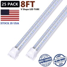 8ft Cooler Door Led Tube Light 72W LED Shop Light Fixture 8 Feet Bulb Light Lamp