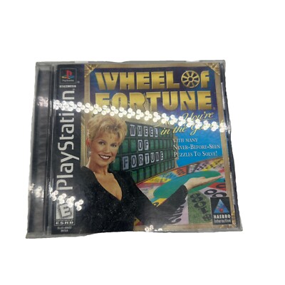 Wheel of Fortune (PlayStation 1, 1998) CIB, PS1