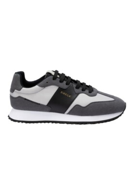 SikSilk Mika Racer Sneaker Black Asphalt & Grey - UK3