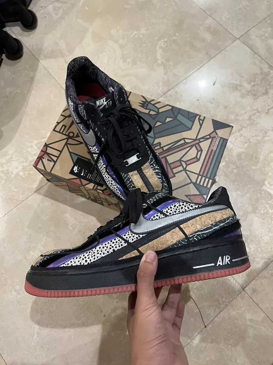 Size 10.5 - Nike Air Force 1 Low CMFT Crescent City 2014 Nola Gumbo League