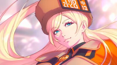 Anime Girls Ilya Kuvshinov Guilty Gear Guilty Gear  Gaming Mat Desk 48472