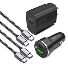 Super Fast Charger Type C Kit 25w Pd Pps Usb C Wall/car Charger For Samsung Gala