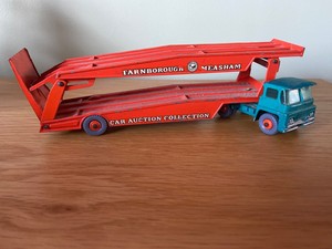 guy warrior car transporter lesney