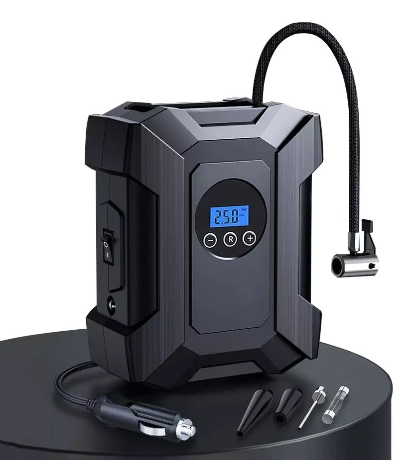 12V Digital Automatic Car Tyre Inflator Pump 150 PSI Portable Air Compressor - Image 2 of 4