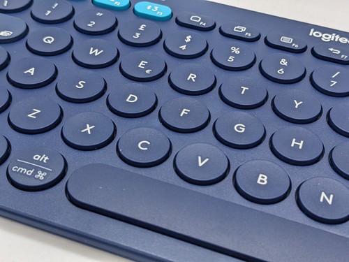 Logitech K380 wireless keyboard multi-device Bluetooth blue QWERTY ITALIAN - Bild 5 von 9