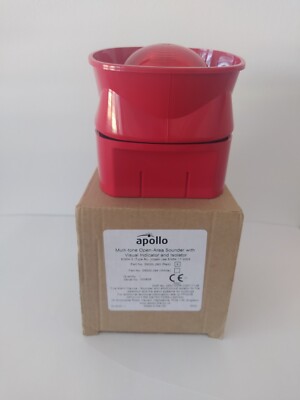 Apollo Red Multi-Tone Open-Area Sounder Beacon with Isolator - 55000-293APO - NEU
