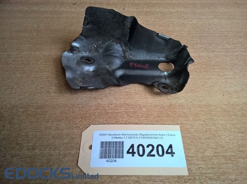 Hitzeblech Wärmeschutz Abgaskrümmer Astra J Corsa D Mokka 1,7 CDTI Opel