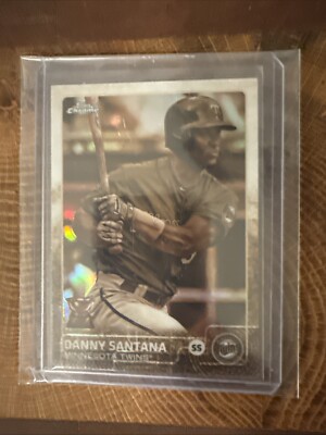 2015 Topps Chrome - Sepia Refractor #167 Danny Santana