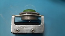 41PB5 / MICROSWITCH / HONEYWELL / GREEN PUSH BUTTON SWITCH / MADE IN 1961