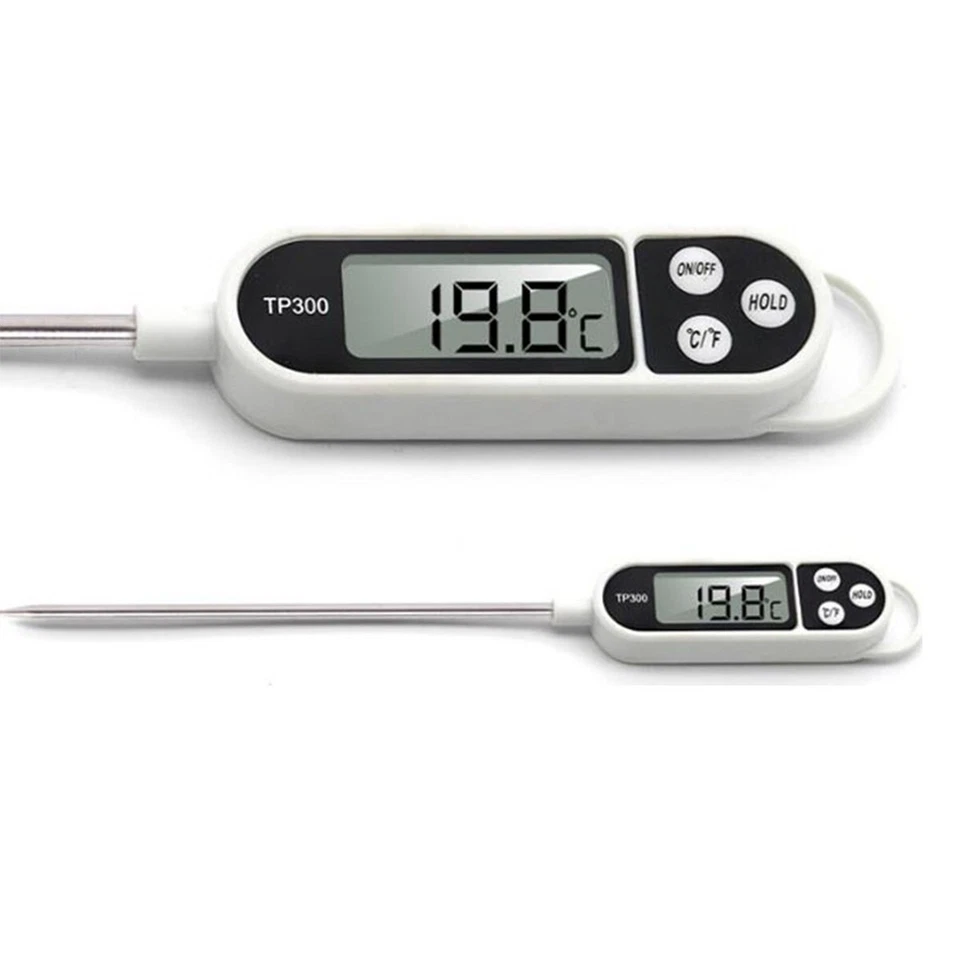 BBQ Digital Meat Thermometer With 3 Needles Meat Injector Syringe Kit 2 Pack - Image 4 of 4