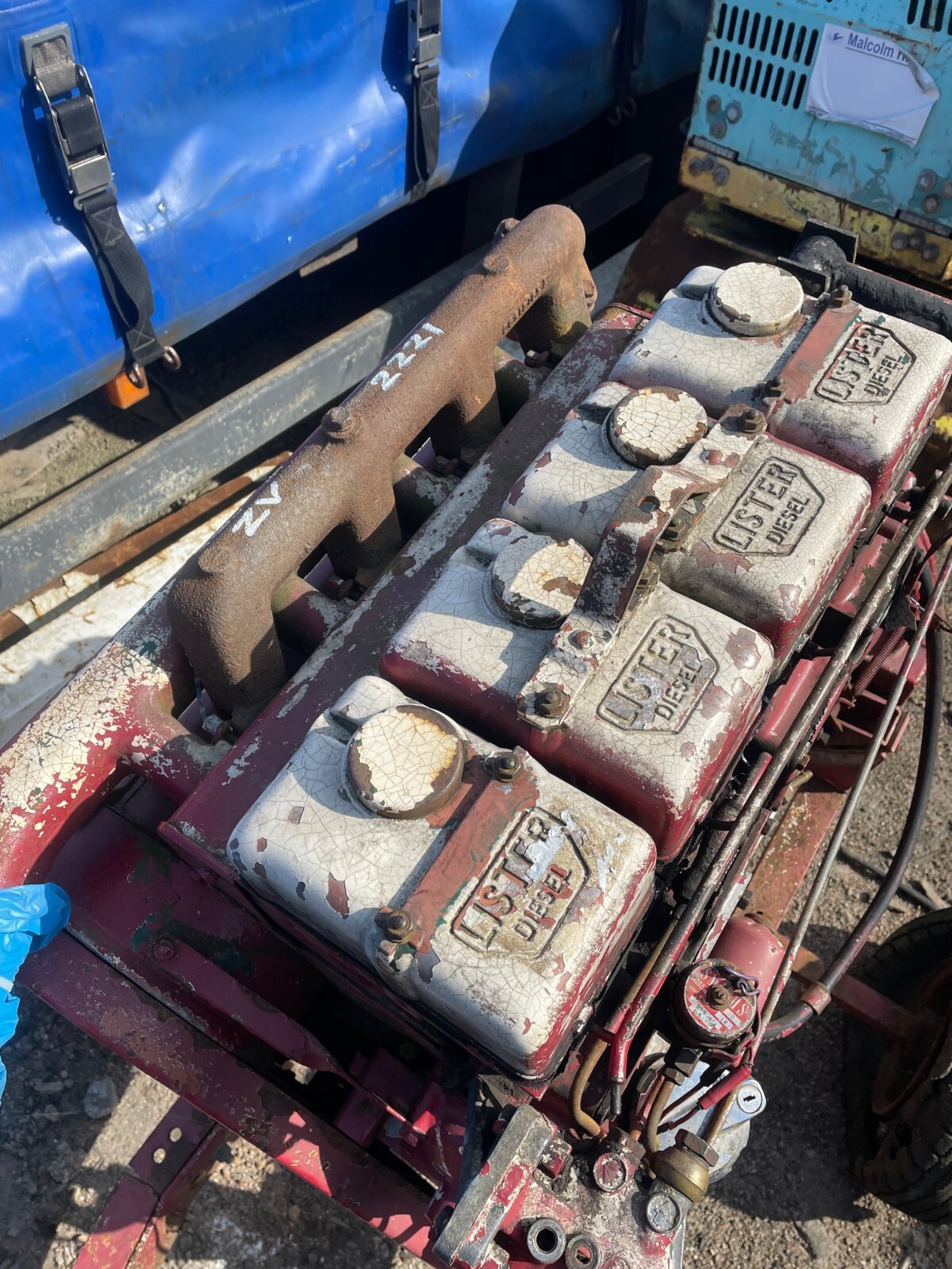 Lister 4 Cylinder Diesel Engine Spares or Repairs (WA2221) eBay