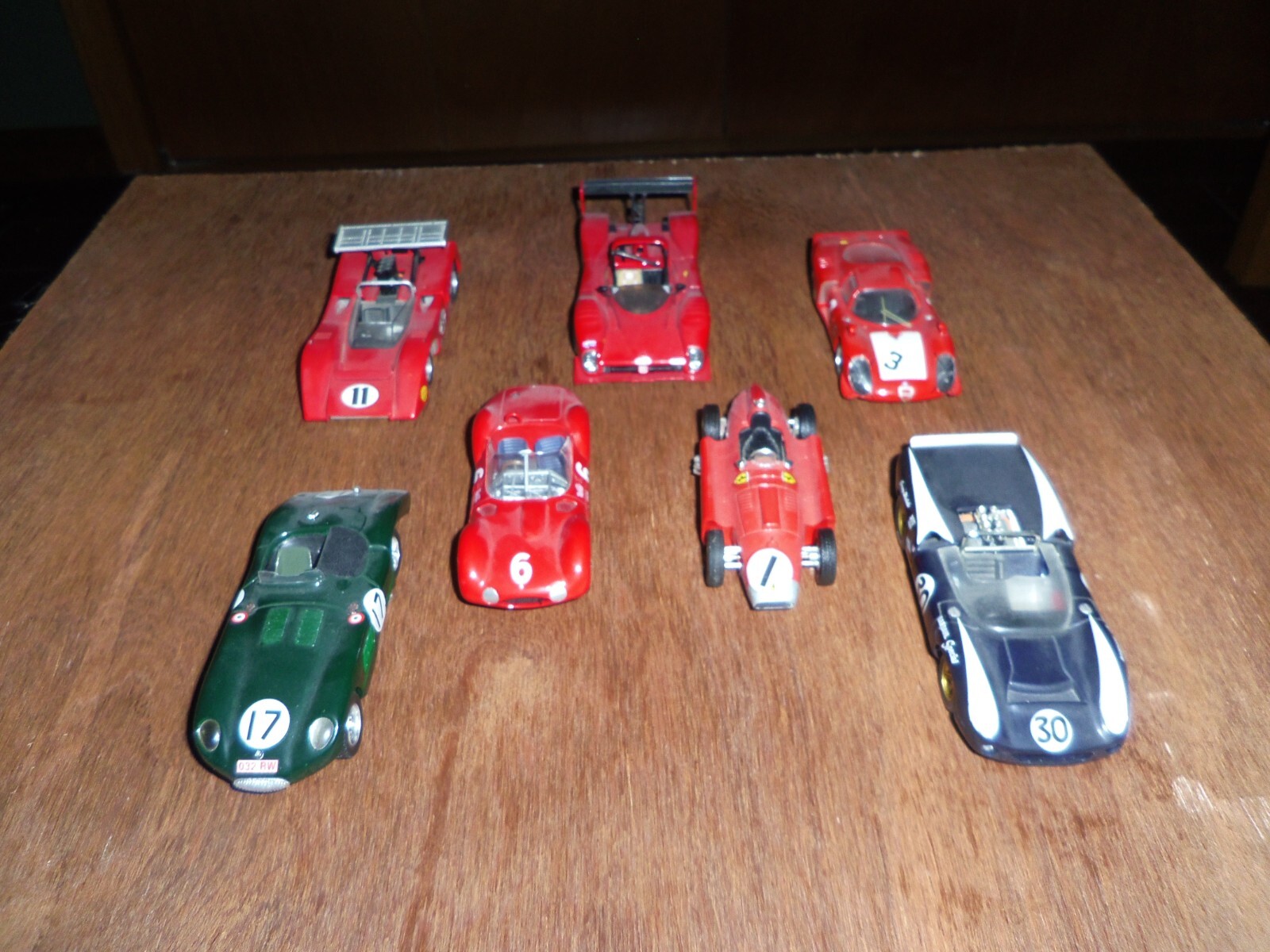 7 Assorted 1/43 die cast race cars eBay