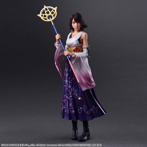Square Enix Play Arts Kai Final Fantasy X Yuna 10" Action Figure Official No Box - Picture 12 of 15