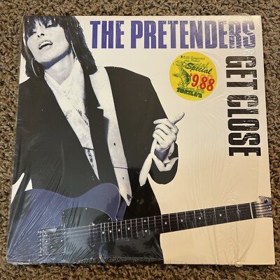 The Pretenders - Get Close Vinyl LP Record Shrink Wrap Opened w/ Inner Sleeve