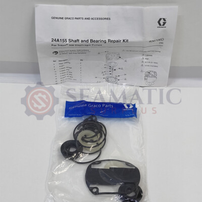 GRACO 24A155 KIT, REPARATUR, WELLE & LAGER, GI#54+
