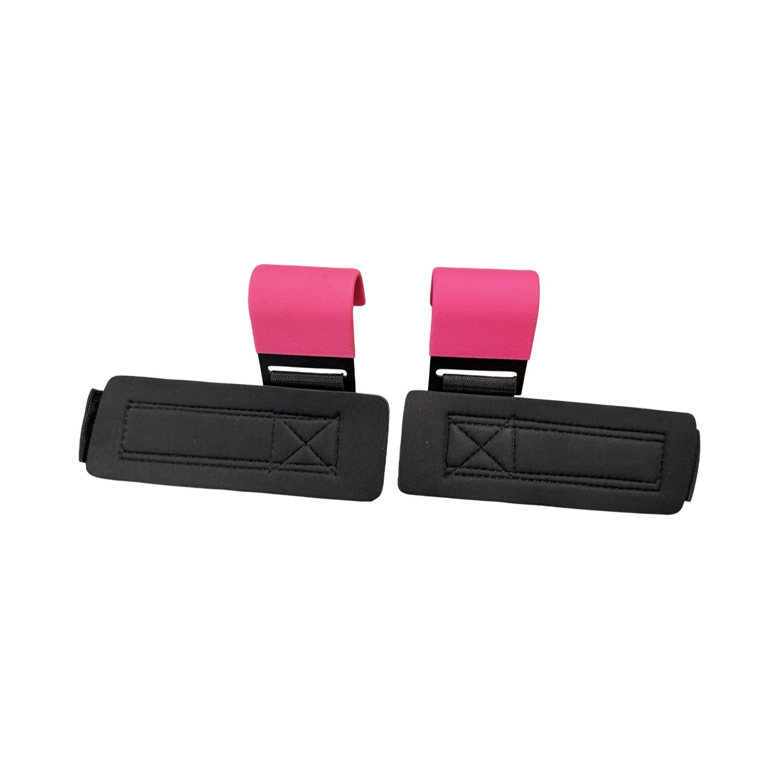 WEIGHTLIFTING POWER HOOKS for GRIP-DEADLIFT STRAPS-WRIST SUPPORT-SMITH MACHINE.