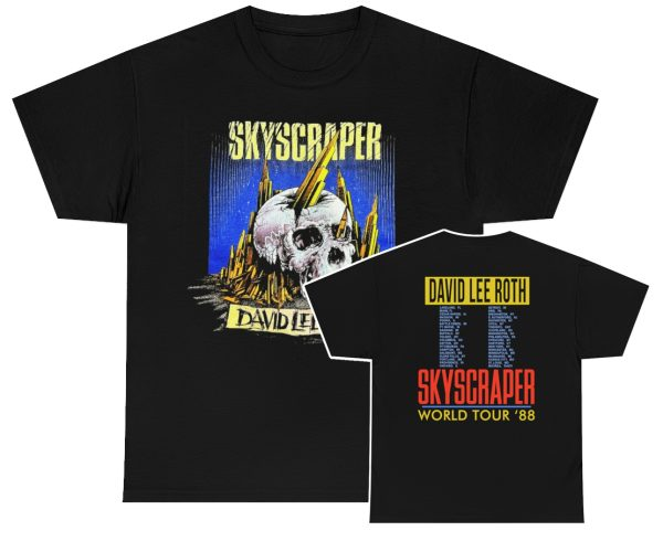 David Lee Roth 1988 Skyscraper World Tour Shirt
