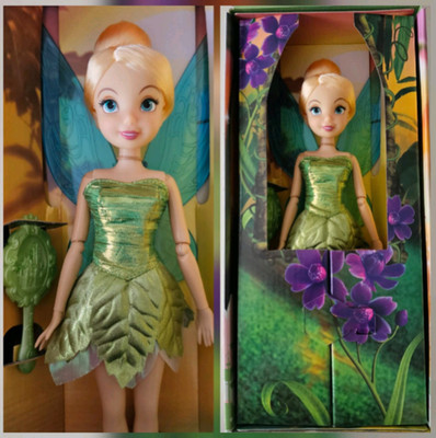 Disney Peter Pan Tinkerbell - Klassische Puppe mit Haarbürste