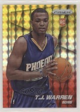 2014-15 Panini Prizm Yellow & Red Mosaic Prizm TJ Warren #263 00e6