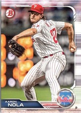 Aaron Nola 2019 Bowman #13 Philadelphia Phillies