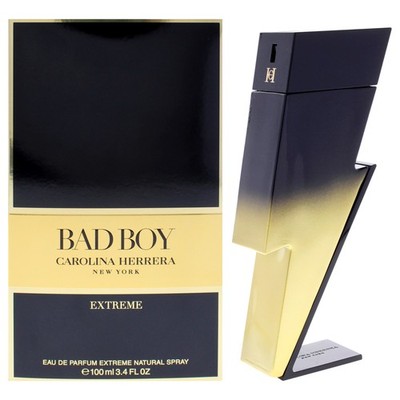 2 Pack Bad Boy Extreme by Carolina Herrera for Men - 3.4 oz EDP Spray