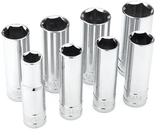 PERFORMANCE TOOL 8pc 1/2" Dr SAE DW Socket Se WILW32300