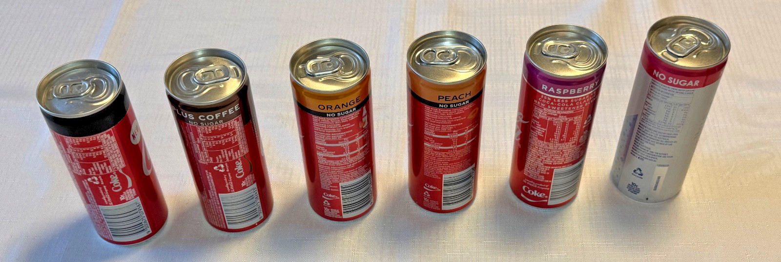 Coca-Cola CANS Collection Colourful COKE DIET Coke Zero GLASS BOTTLES x 17 Total — image 7