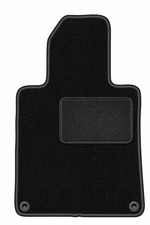 Fahrermatte Automatte Velours Schwarz für Peugeot 508 I 2010-2018