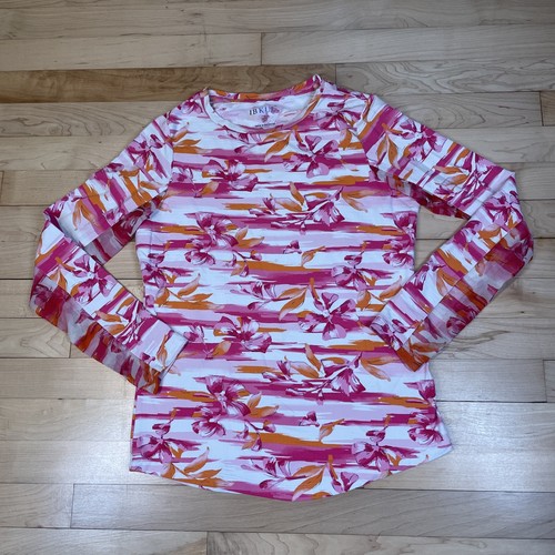IBKUL Crew Neck Shirt Extra Small Pink UPF 50 Golf Pickleball
