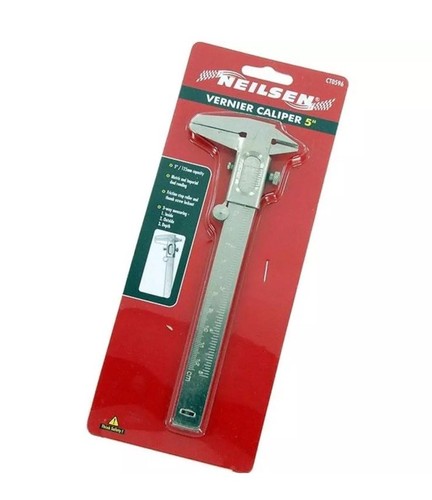 Neilsen 5" Metal Vernier Caliper Gauge Measuring Metric & Imperial Tool 125mm - Picture 1 of 2