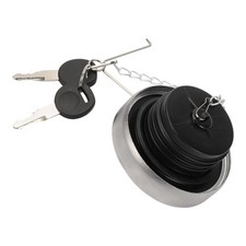 ACROPIX Plastic Locking Gas Cap Lock Fuel Tank Cap Black Fit for Iveco Euroca...