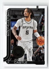 STEPHON CASTLE #197 2025-26 TOPPS SPURS ALL ROOKIE TEAM