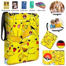 Grande album figurine per 520 carte pokemon 4 tasche raccoglitore raccoglitore libretto album