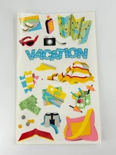 Mrs. Grossman's Vacation Stickers Assorted Sheet 2002