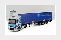 Eligor 118491 Renault T-HIGH Truck Planen-Lkw Combronde 2023 Weiß
