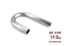 Patriot Exhaust H6920 2-1/4" 304 Stainless Steel J-Bend Exhaust Pipe