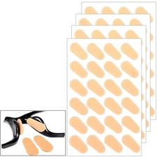 24 Pairs Soft Foam Nose Pads, Self-Adhesive Anti-Slip Eyeglass Nose Pads, Thi...